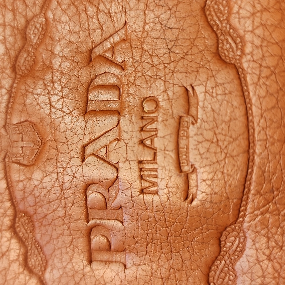 PRADA MILANO Brown Leather Long Wallet - Picture 2 of 14